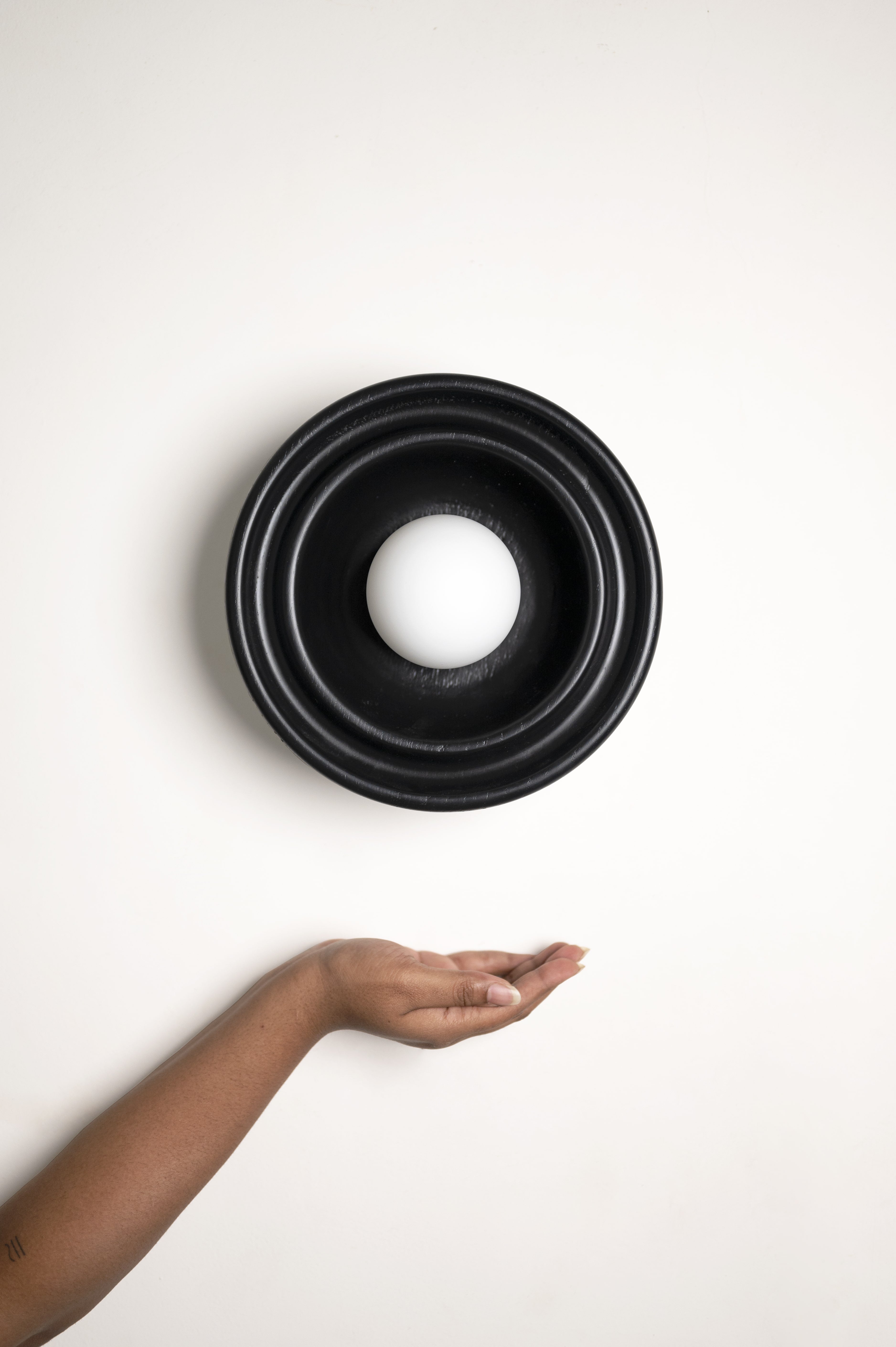 Discus XS Wall Light - Black