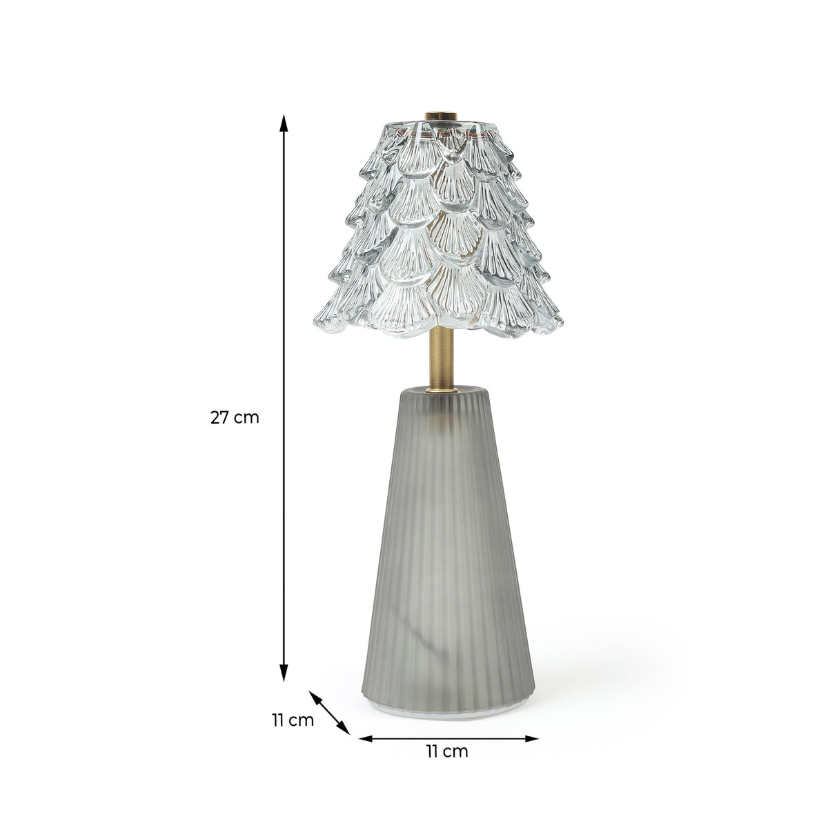 Marcelle Crystelle Glass Lamp