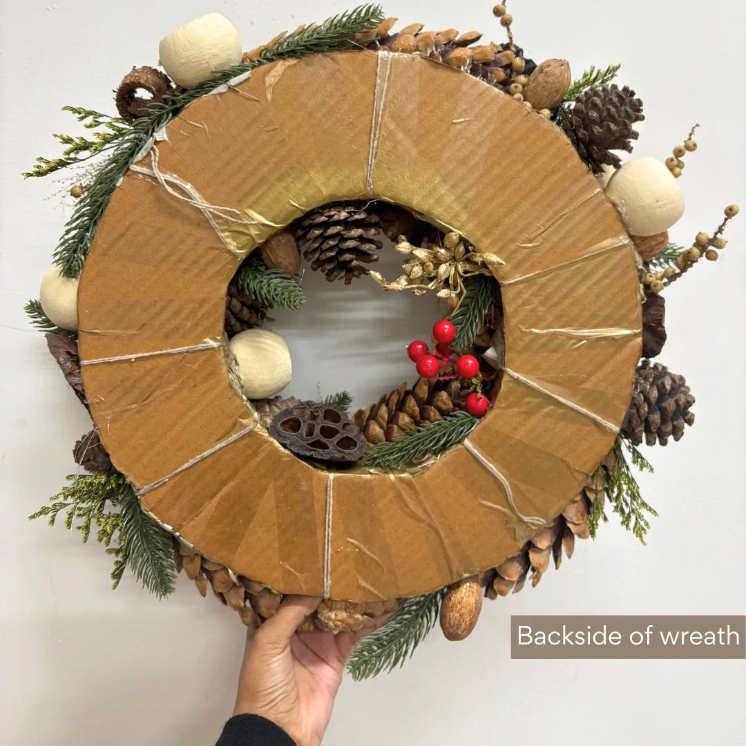Dried Exotics Wreath | Multicolor