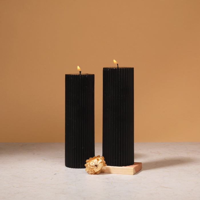 Pillar Candle Set of 2