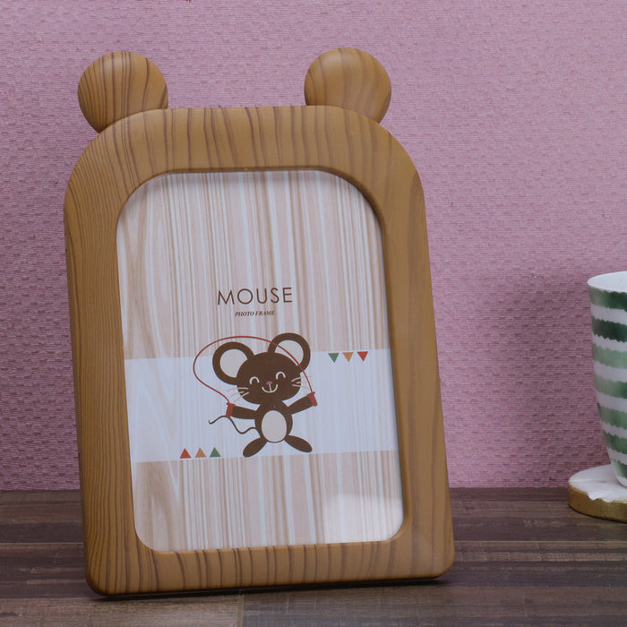 Charming Mouse Photo Frame | Cute Mouse-Shaped Picture Holder