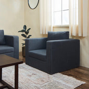 Agatti Fabric Sofa (Granite Grey)