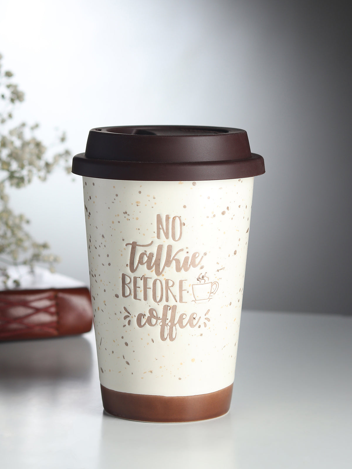 Coffee First Ceramic Mug