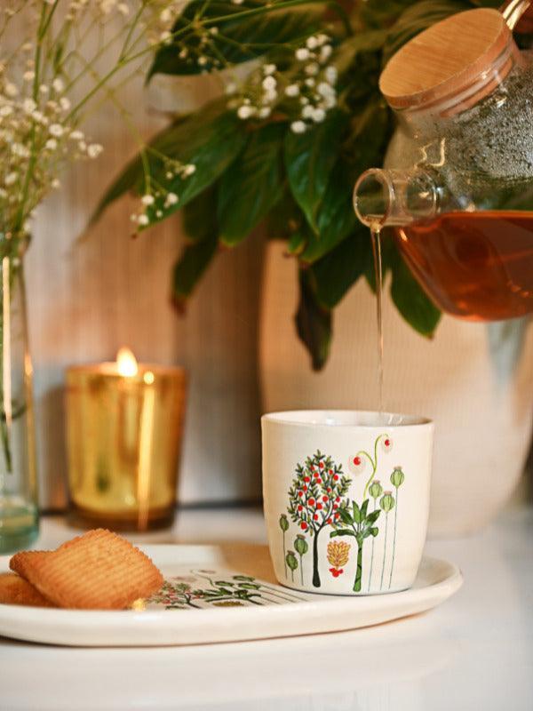 Bagh Tea Box & Tea Cups for Gifting | Tea Leaves & Tea Cups for Serving