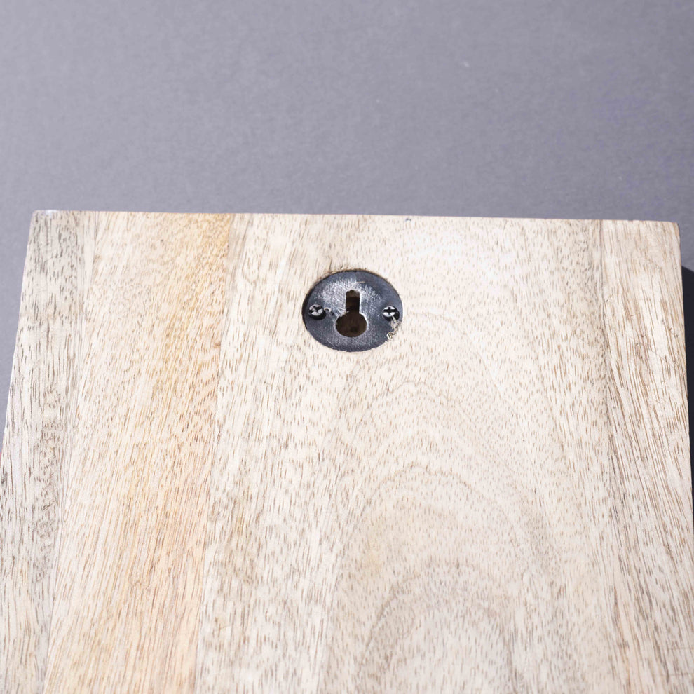 Terracotta Breeze – Luxury Dandelion Carved Wall Plate