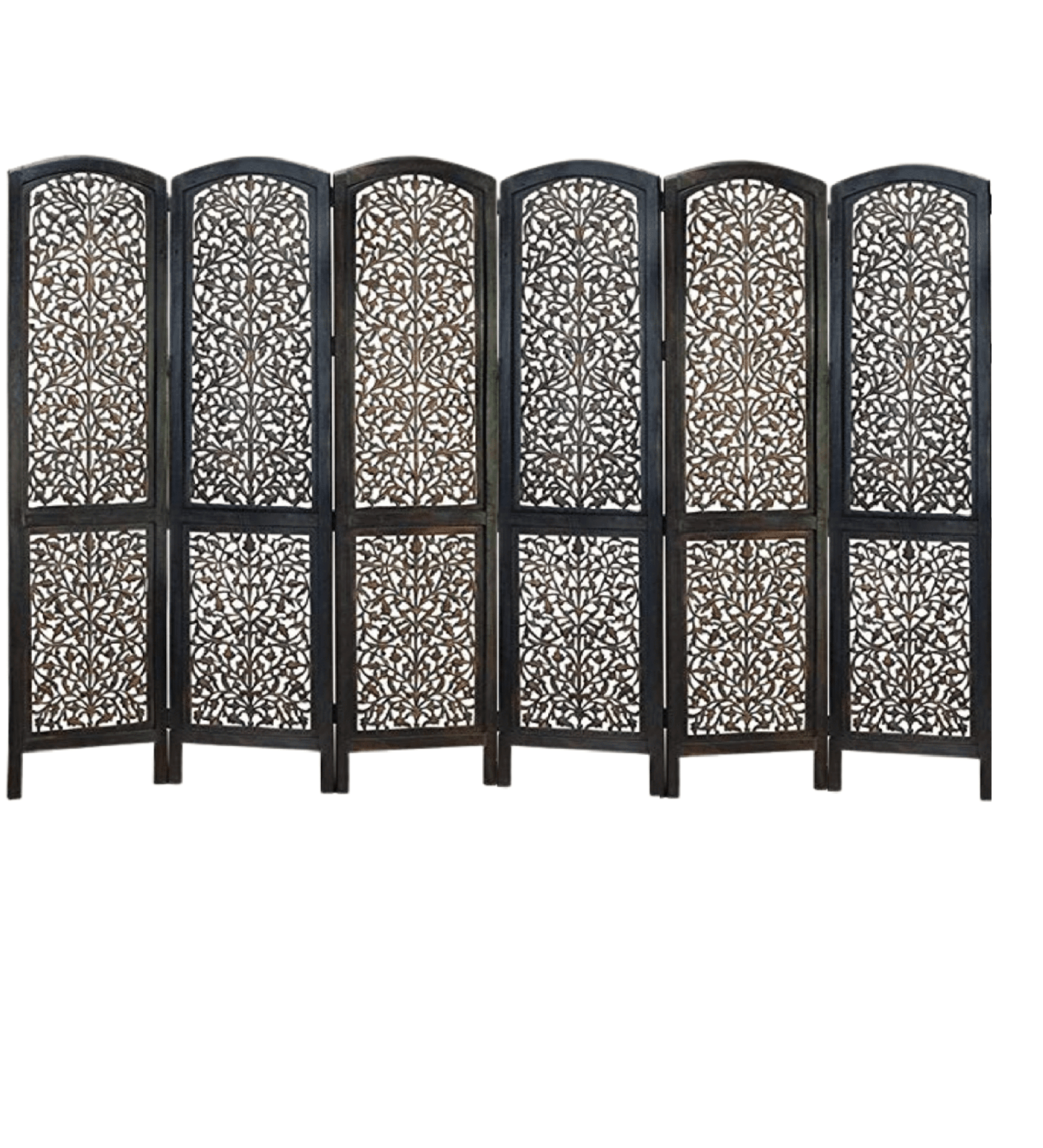 Panel Mango Wood & MDF Jali Handcrafted Room Divider