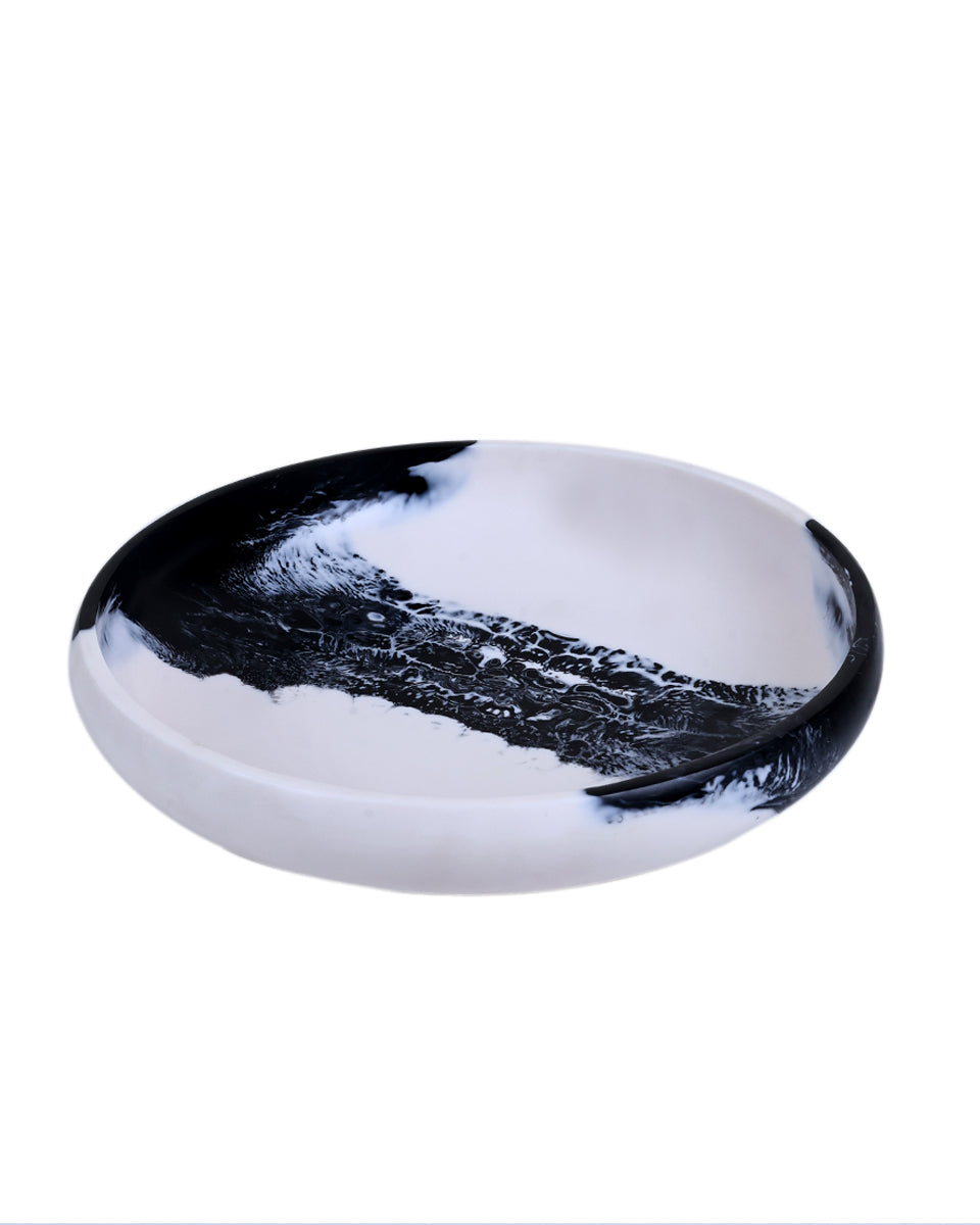 Yin Yang Shallow Bowl