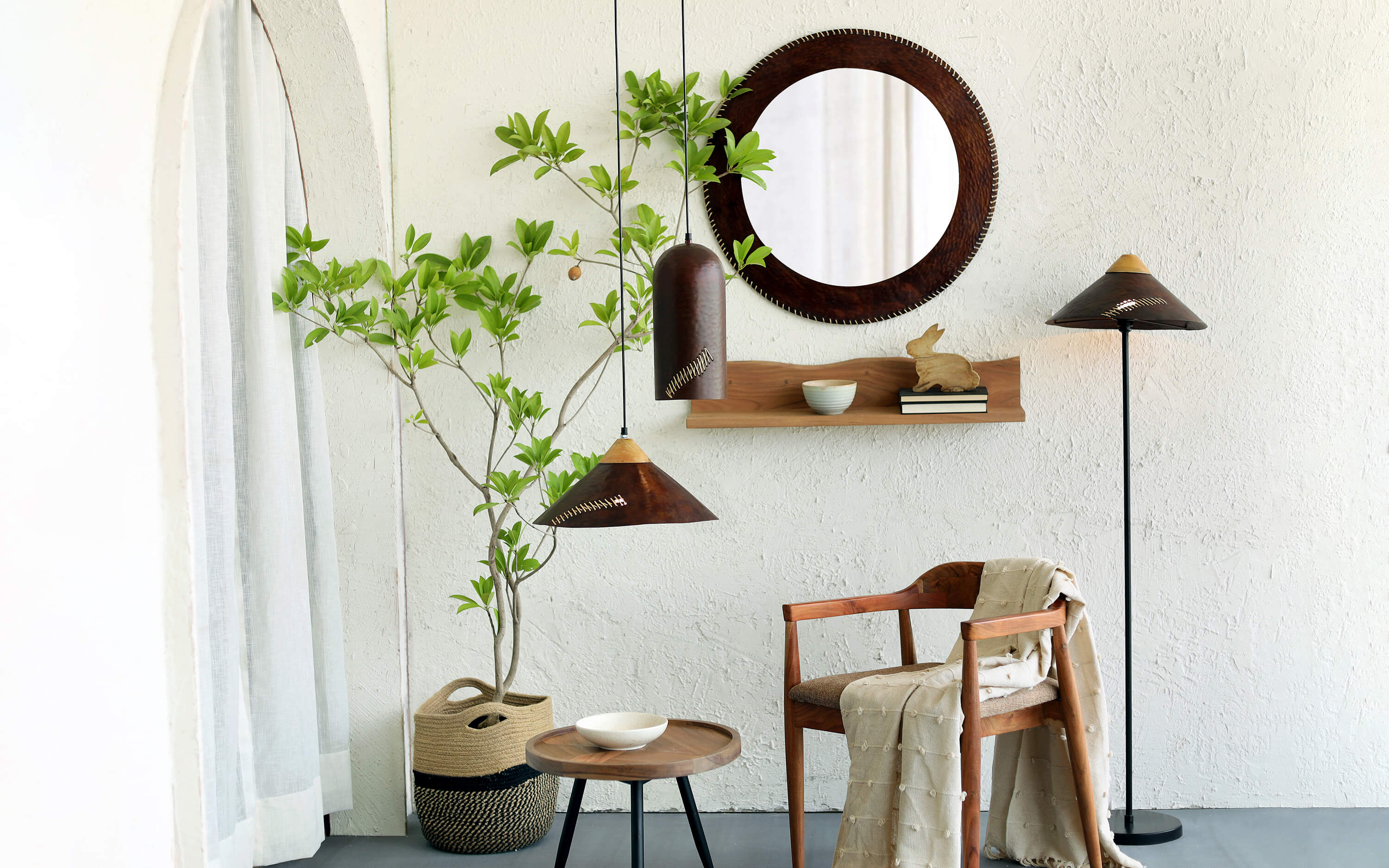 Fukan Tall Hanging Lamp