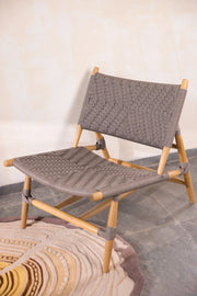 Martini Wooden Chair | Luxury Teakwood Lounge Chair for Living Room