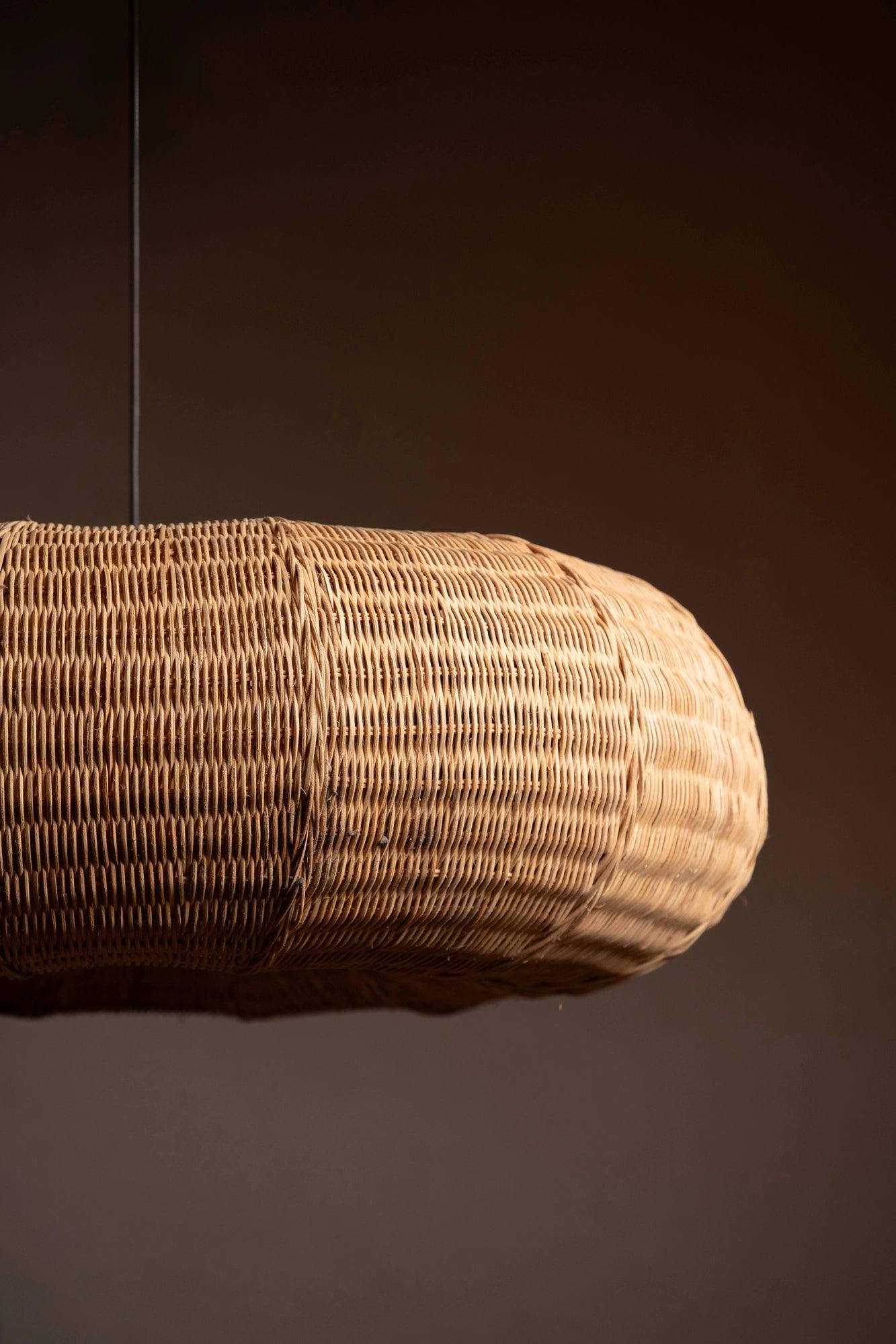 Rattan Donut Pendant Lampshade
