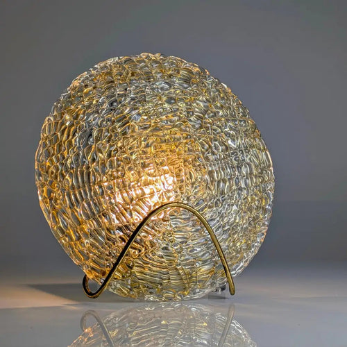Glass & Metal Wall Sconce