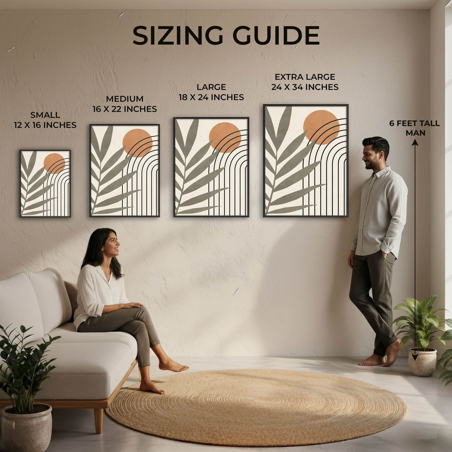 Sunlit Leaves Wall Painting