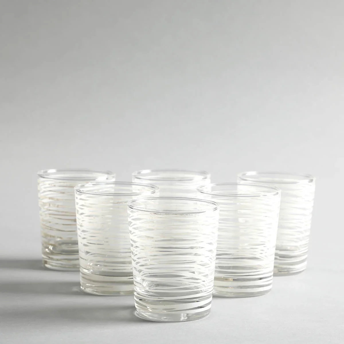Mila Clear Drinking Glass Set Of 6
