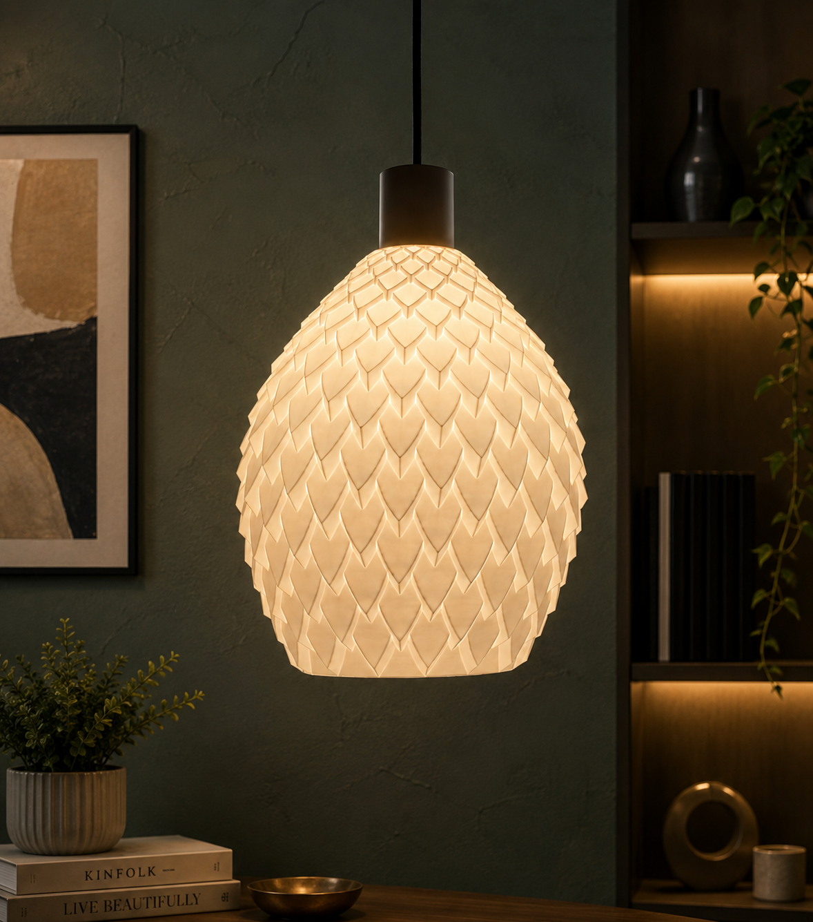 Dragon Scale Pendant Lamp