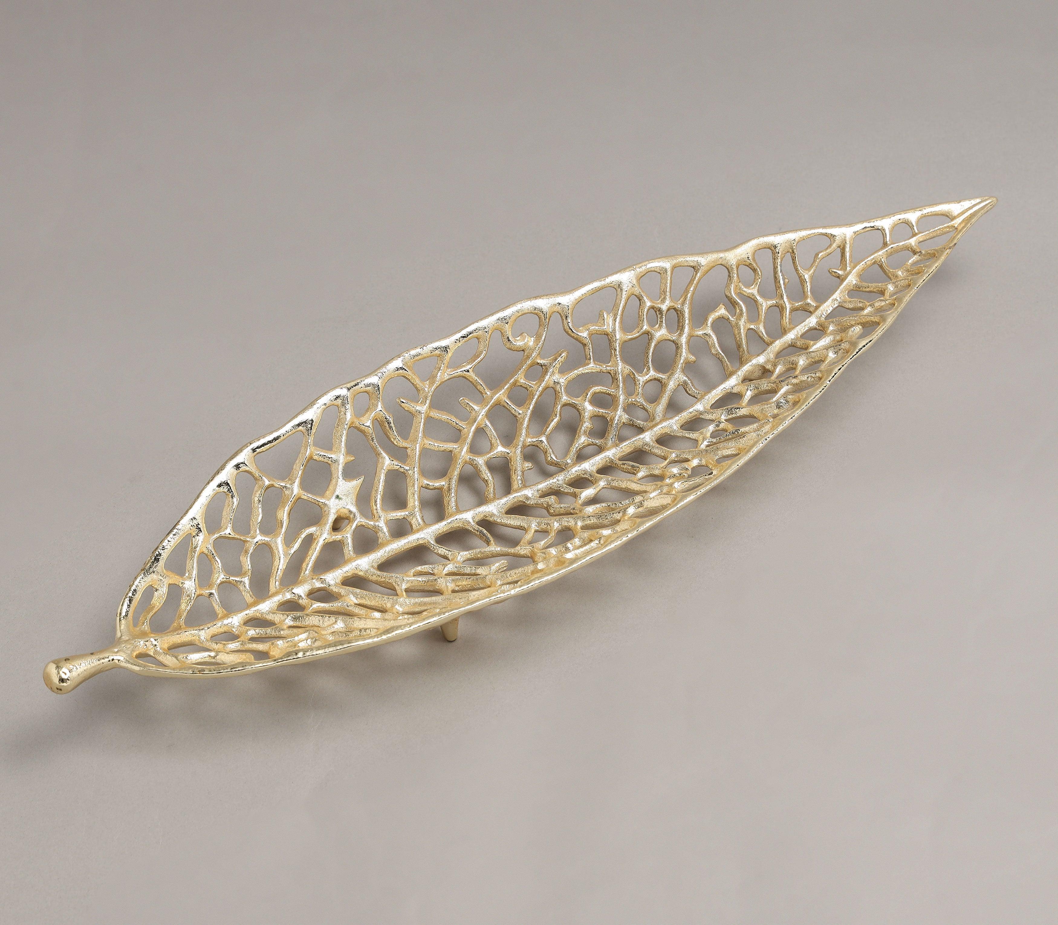 Xylem Platter | Gold Finished