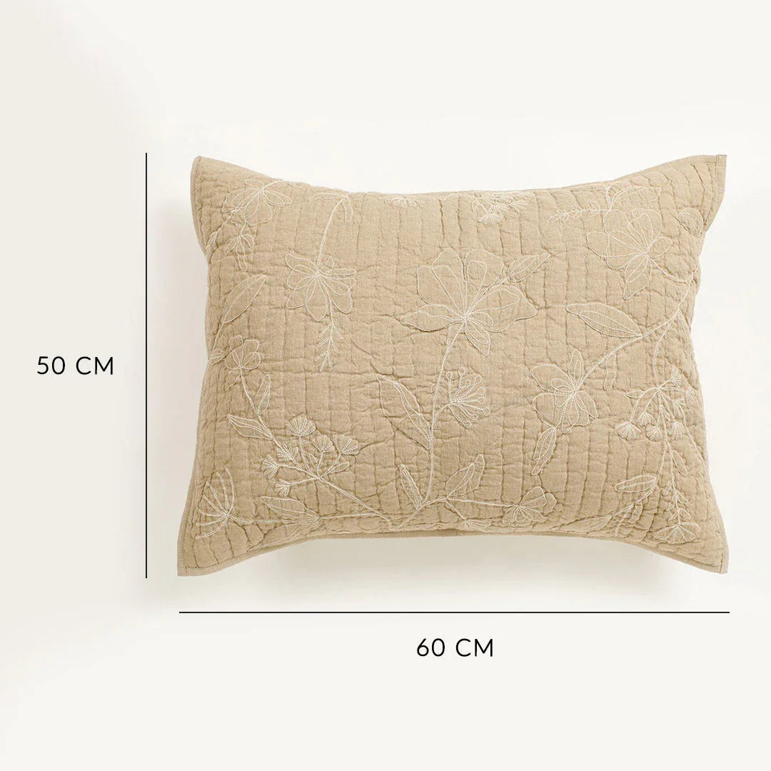 Whimsy Embroidered Bedspread With Sham Set