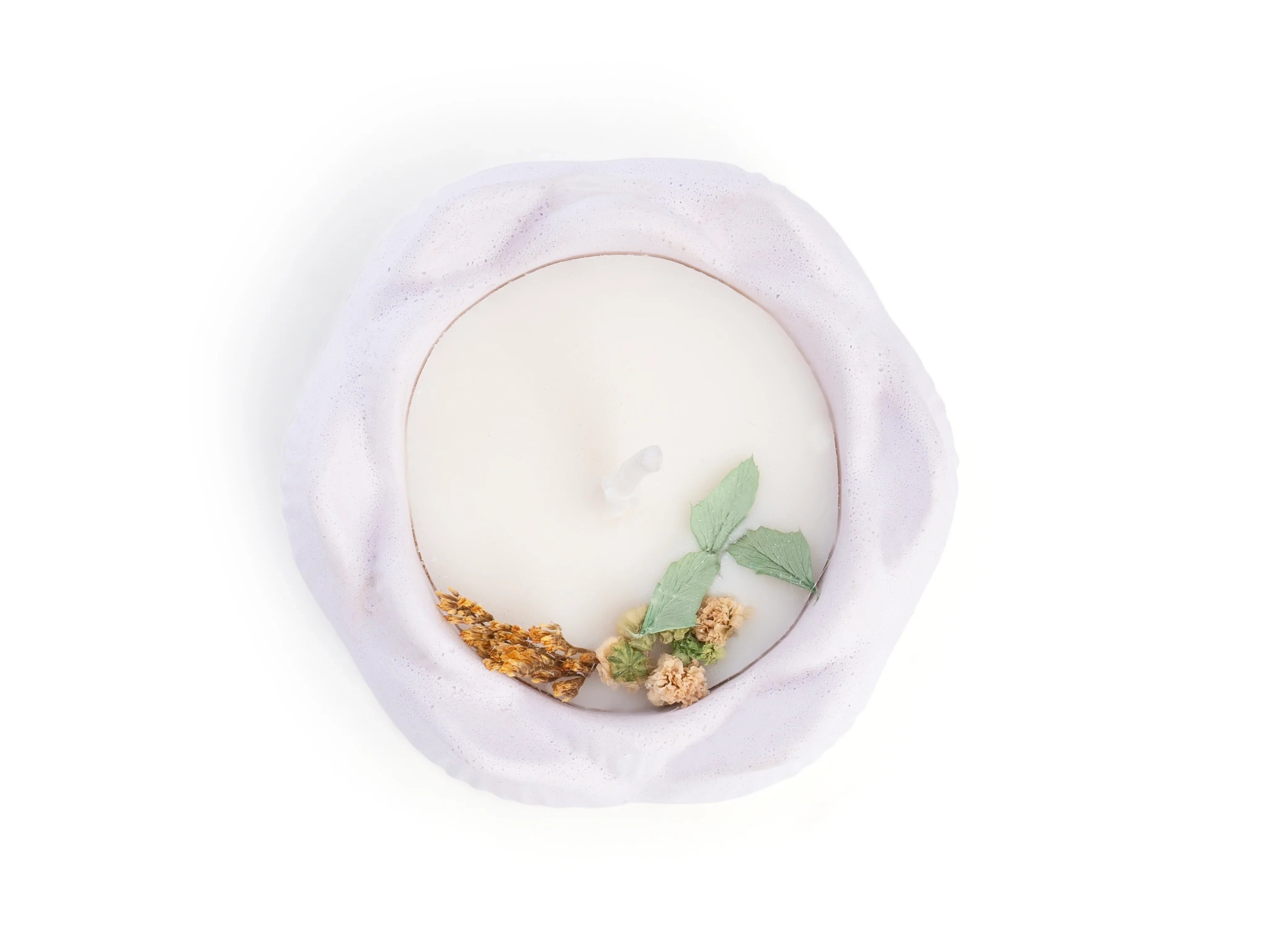 Lotus-Shaped Scented Candle