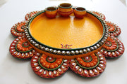 Flower Pooja Thali