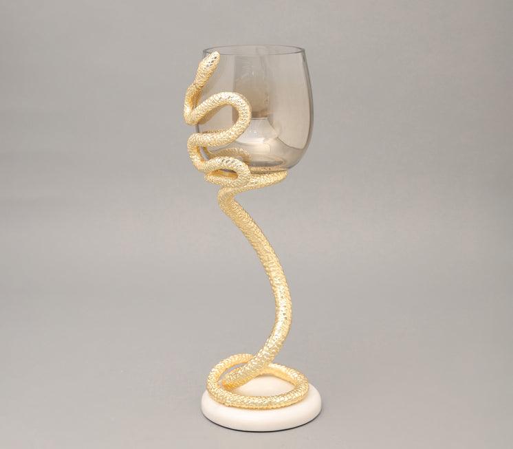 Serpentine Candle Holder