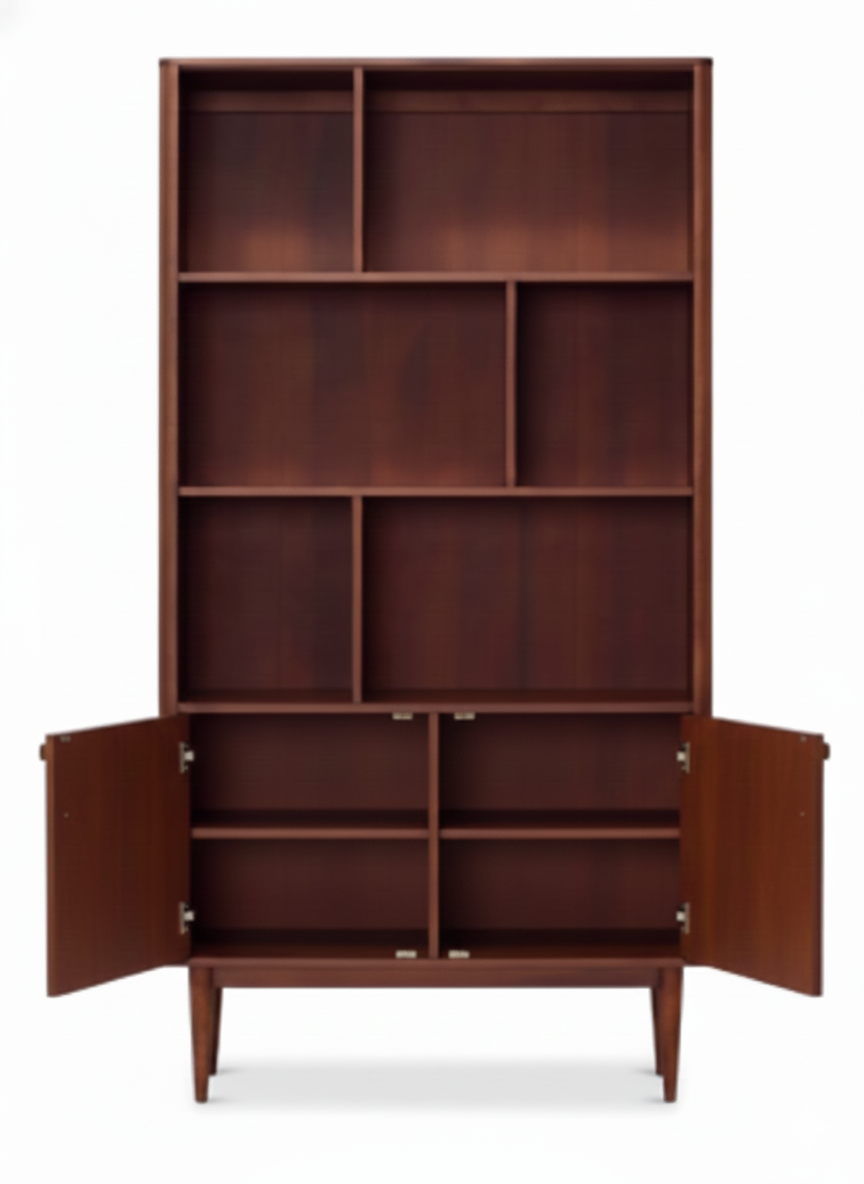 Midtown Bookshelf | Acacia Wood