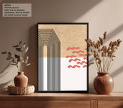 Wavescape Wall Painting