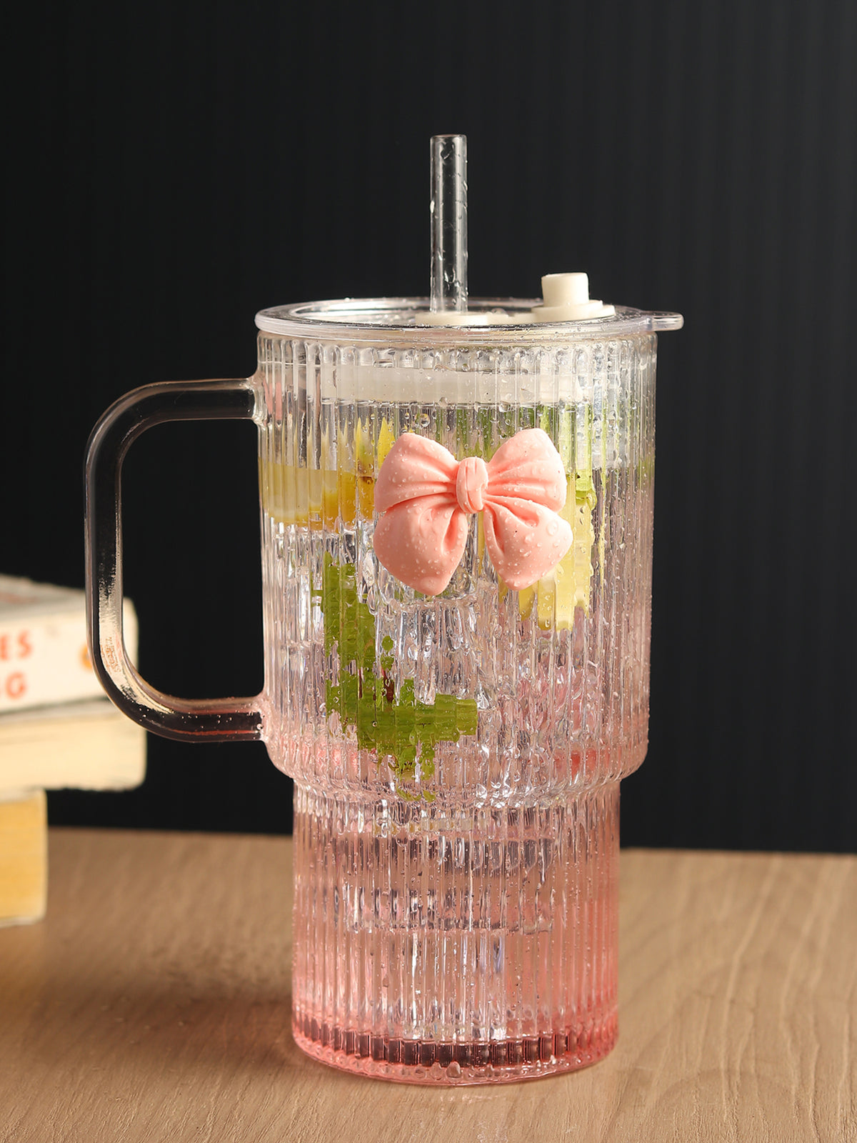 Ribbonette Glass Tumbler