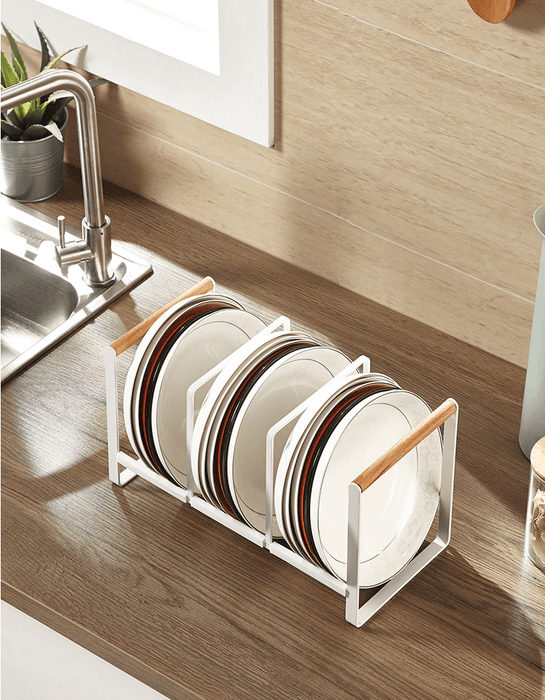 Three Compartment Plate Rack