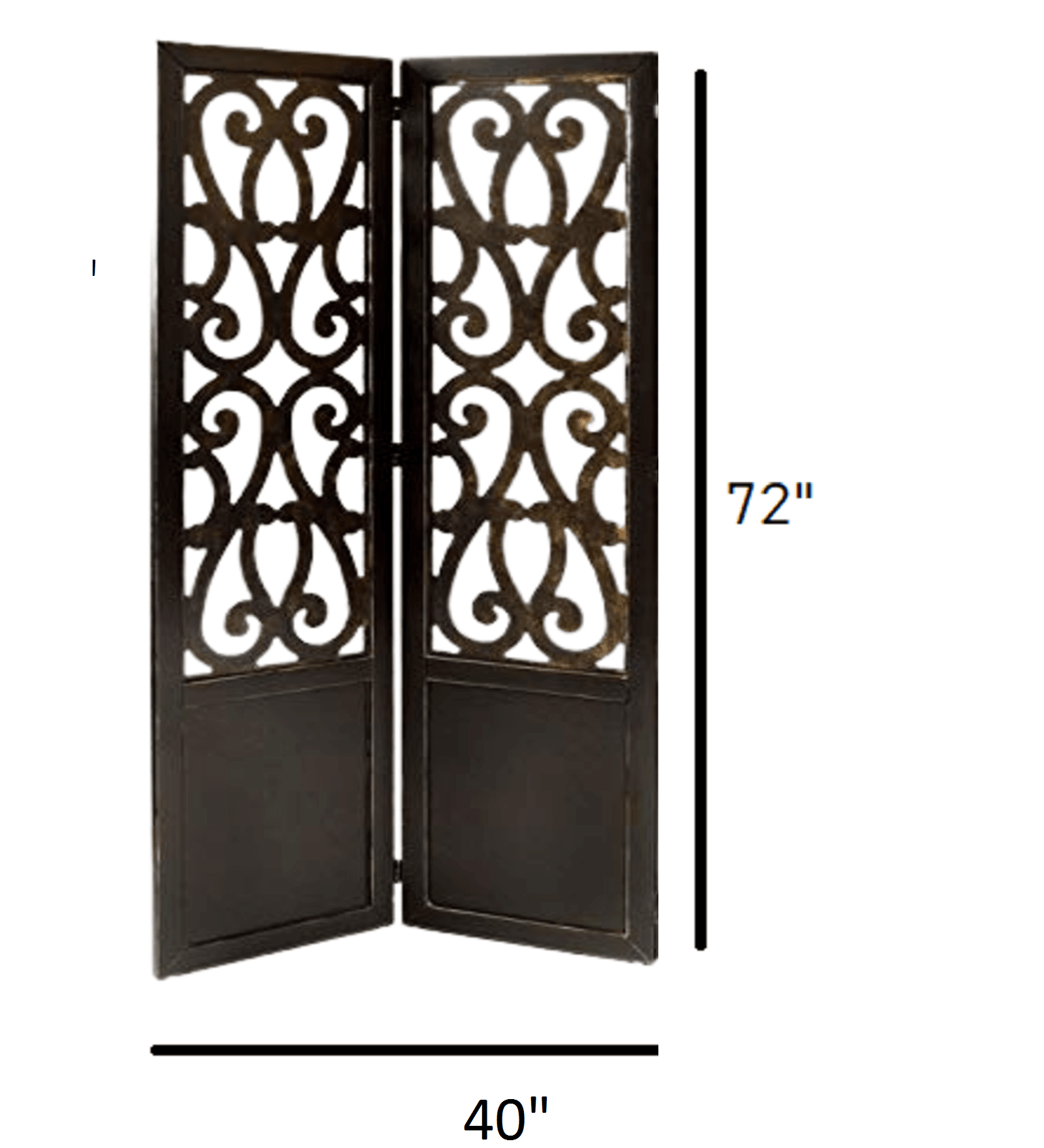 Intricately Designed Mango Wood & MDF Jali Partition
