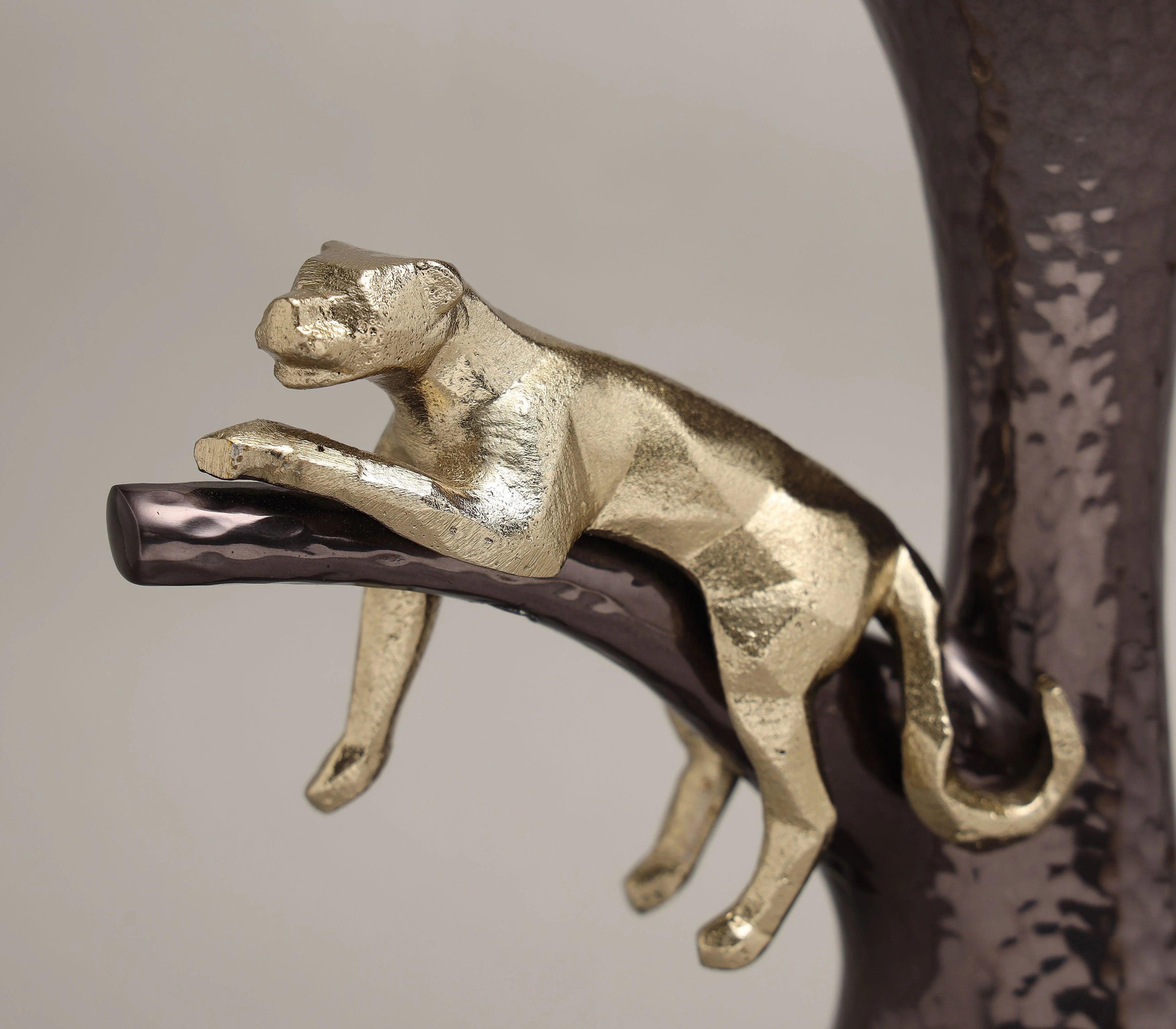Panthera Pillar Candle Holder