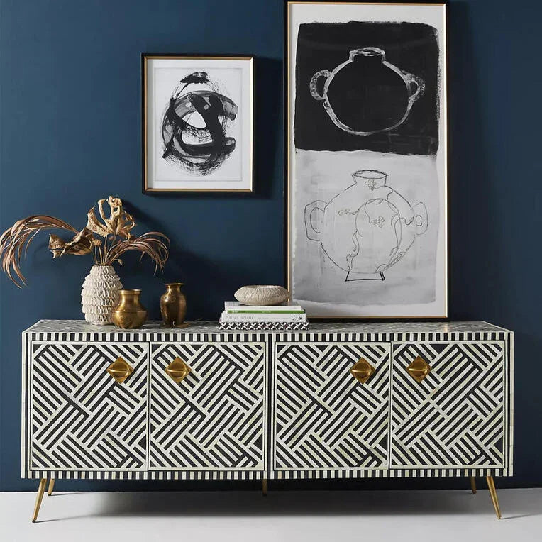 Chest of Drawer-Chevron