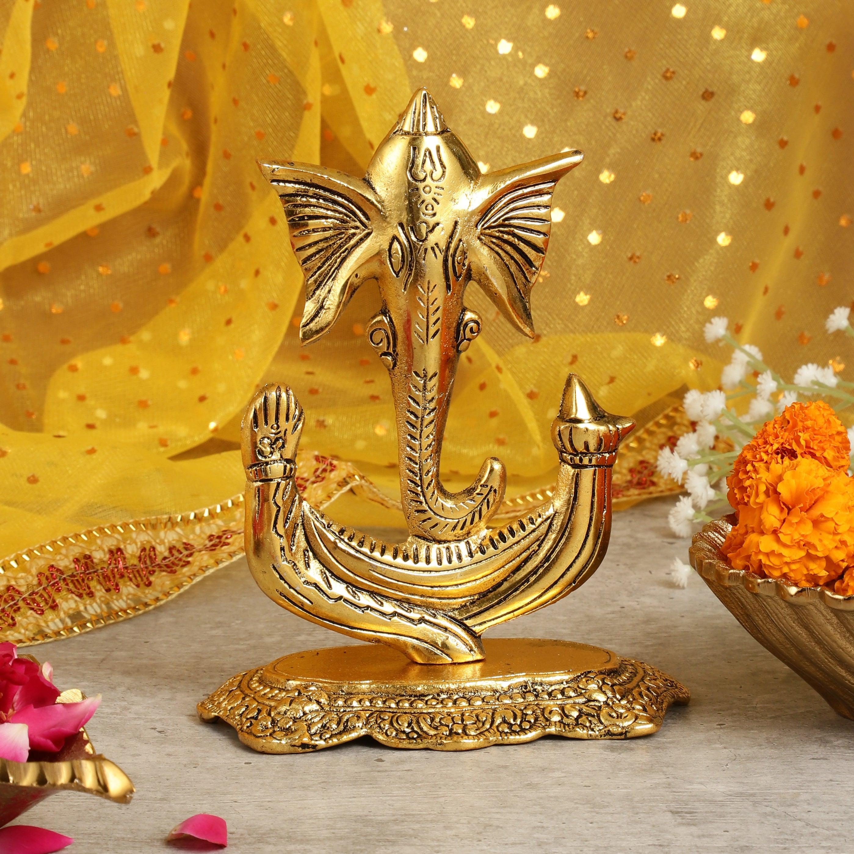 Lord Ganesha Figurine | Ganesha Idol Showpiece for Gift & Home Decor