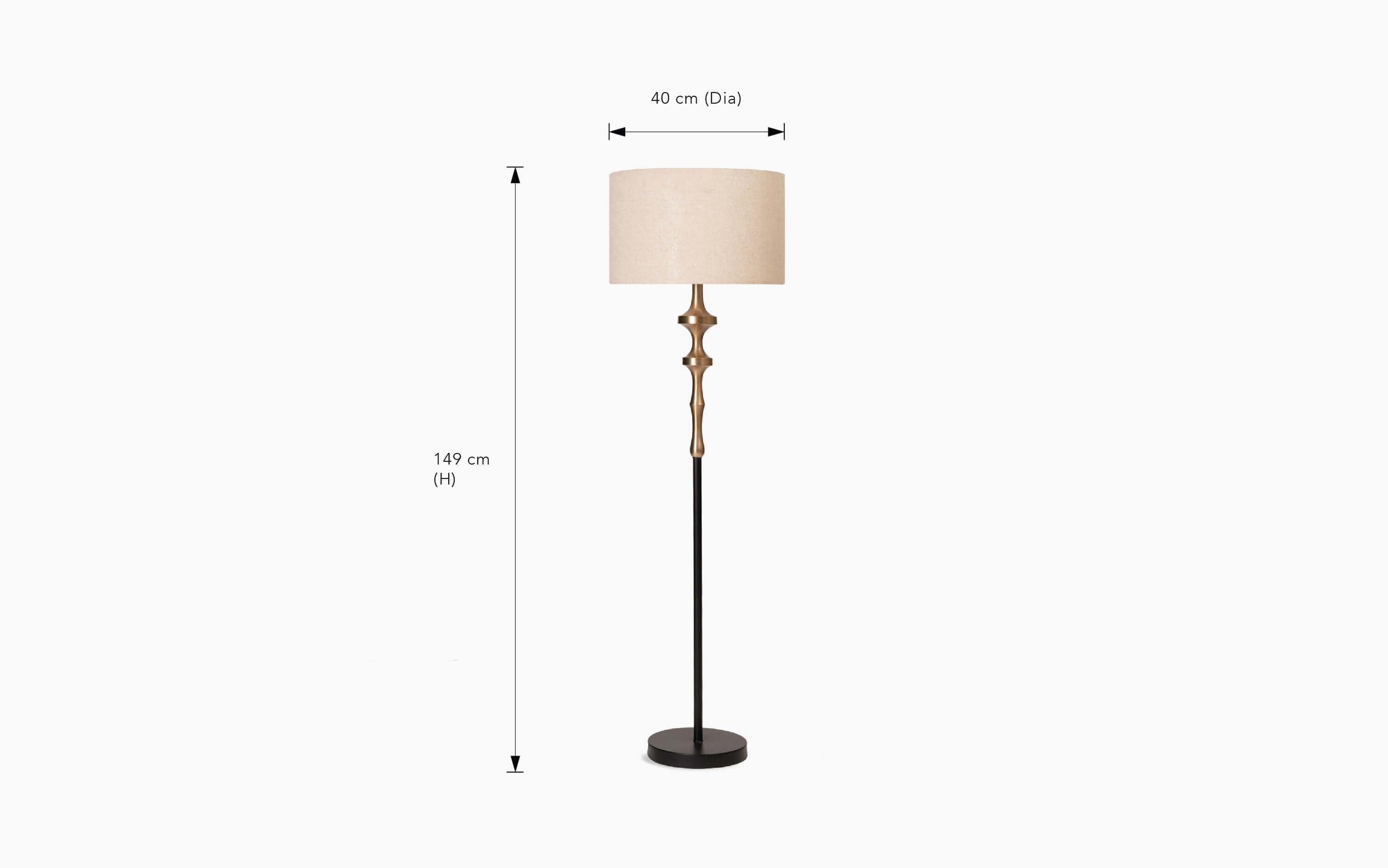 David Floor Lamp | Bedroom Floor Lamps | Standing Lamps for Living Room