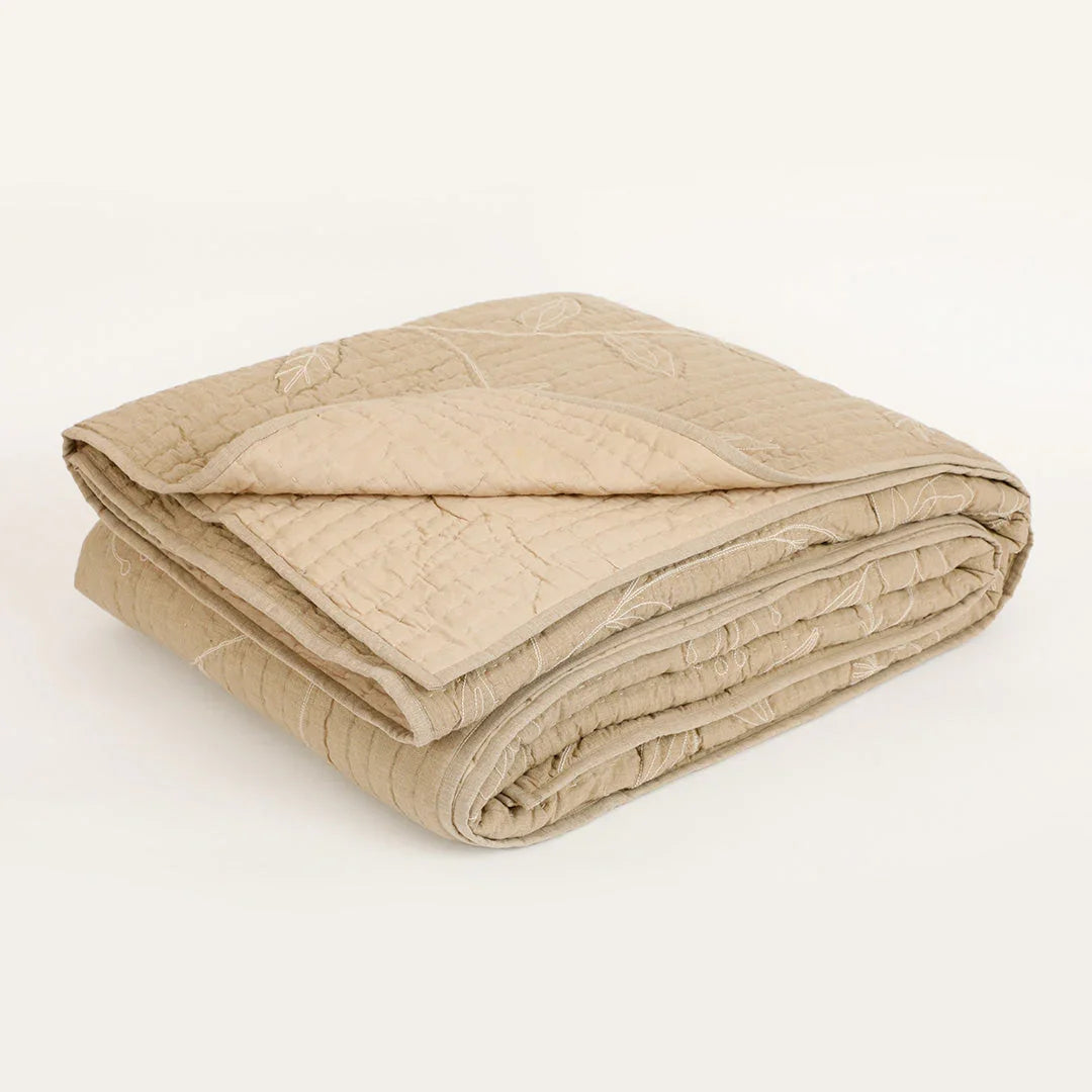 Whimsy Embroidered Bedspread