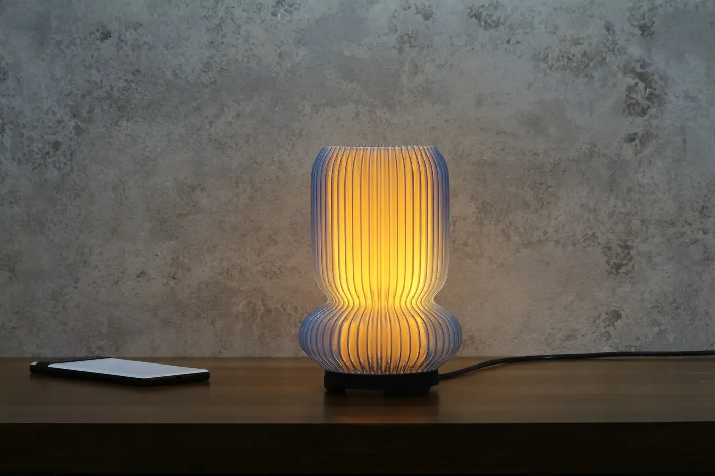 Amber Drift Table Lamp
