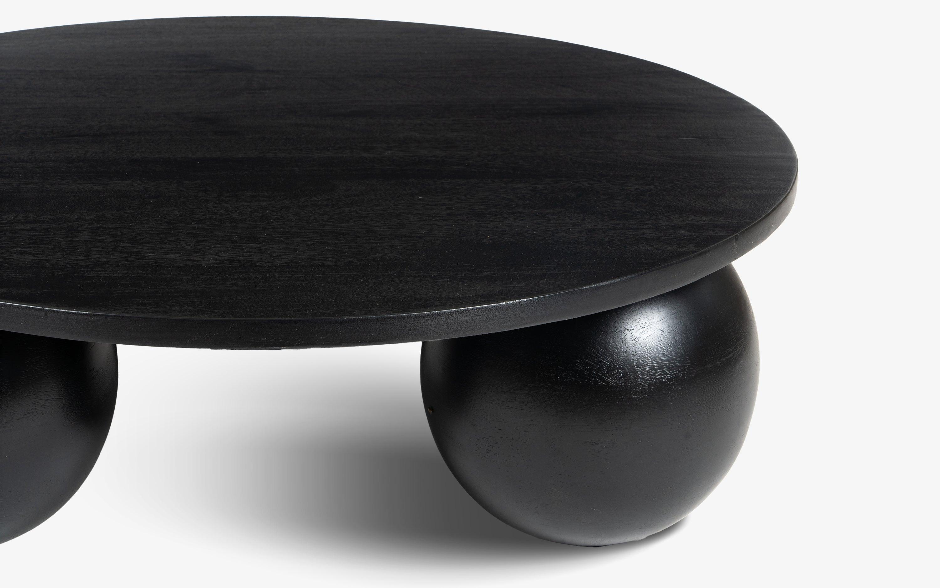 Ala Noir Coffee Table | Mango Wood Tea Table | Wooden Center Table For Living Room
