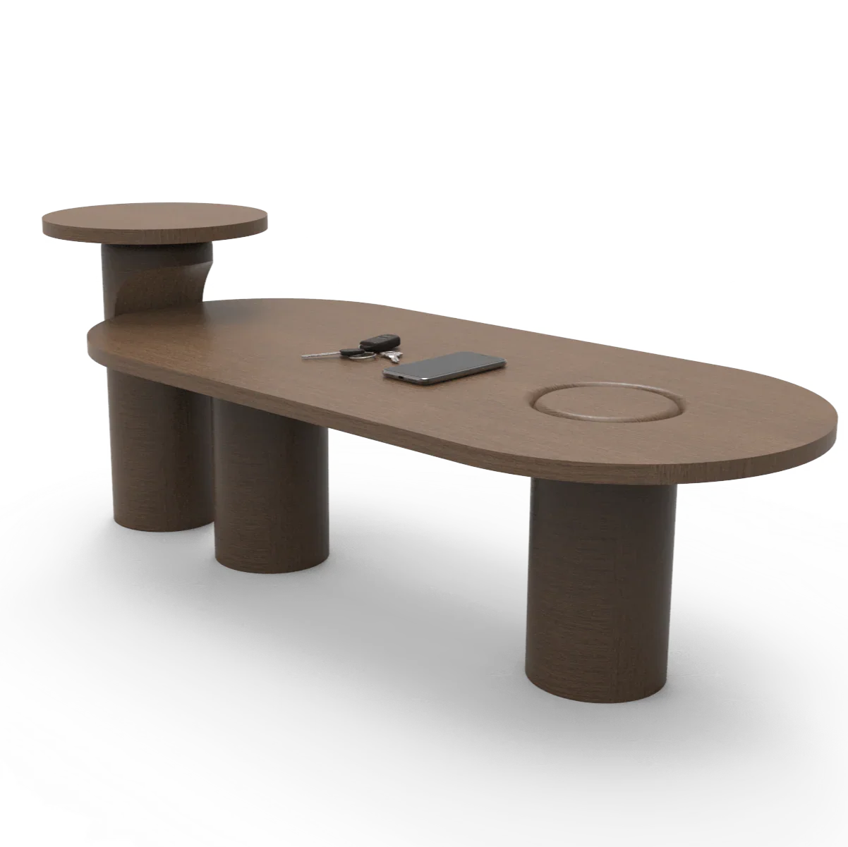 Boast Table | Branded Plywood with Veneer and Solid Wood