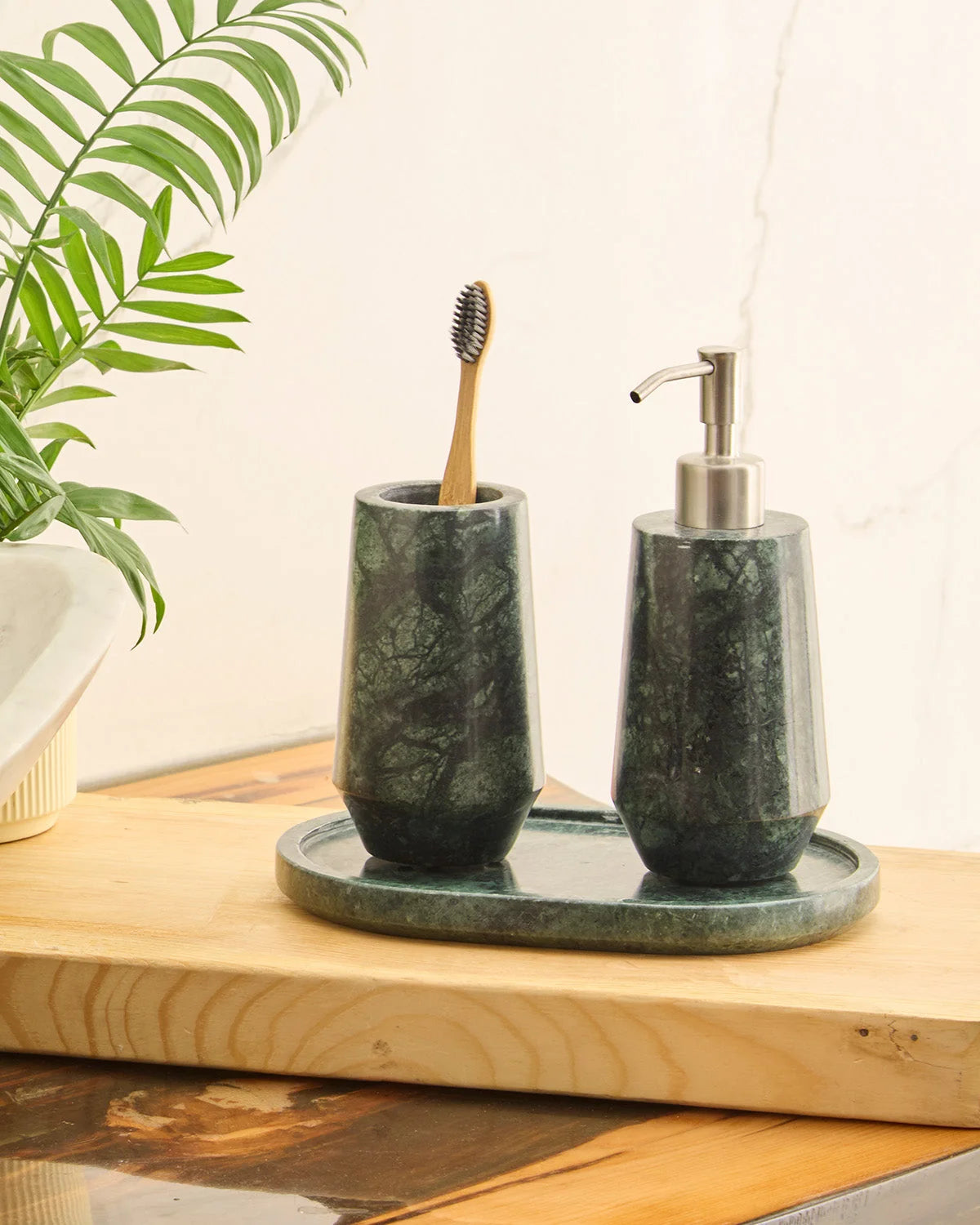 Otel Green - Dispenser Set