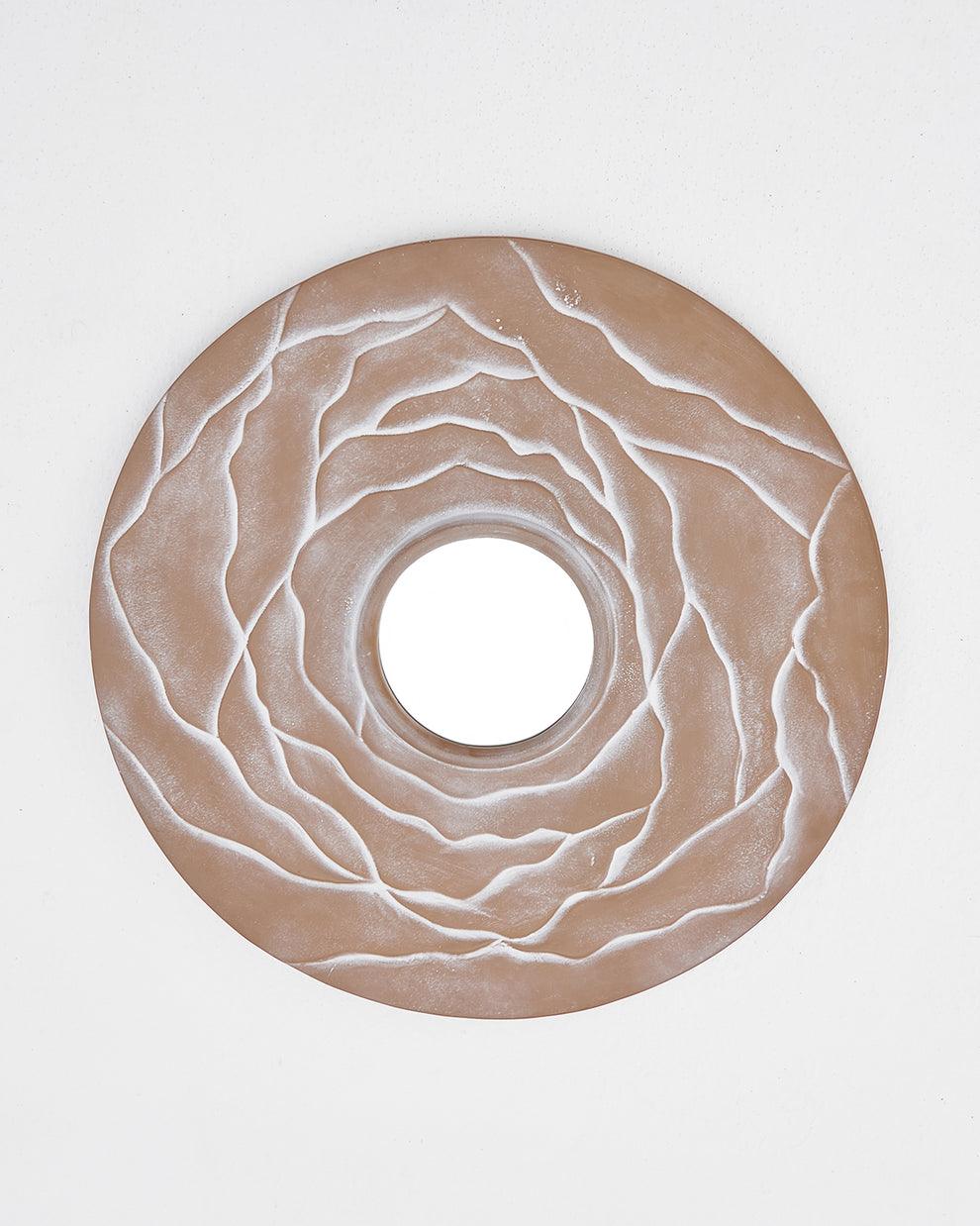 Orb Decorative Wall Mirror | Designer Round Mirror | Aesthetic Wall Mount Mirror