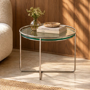 Offset Side Table