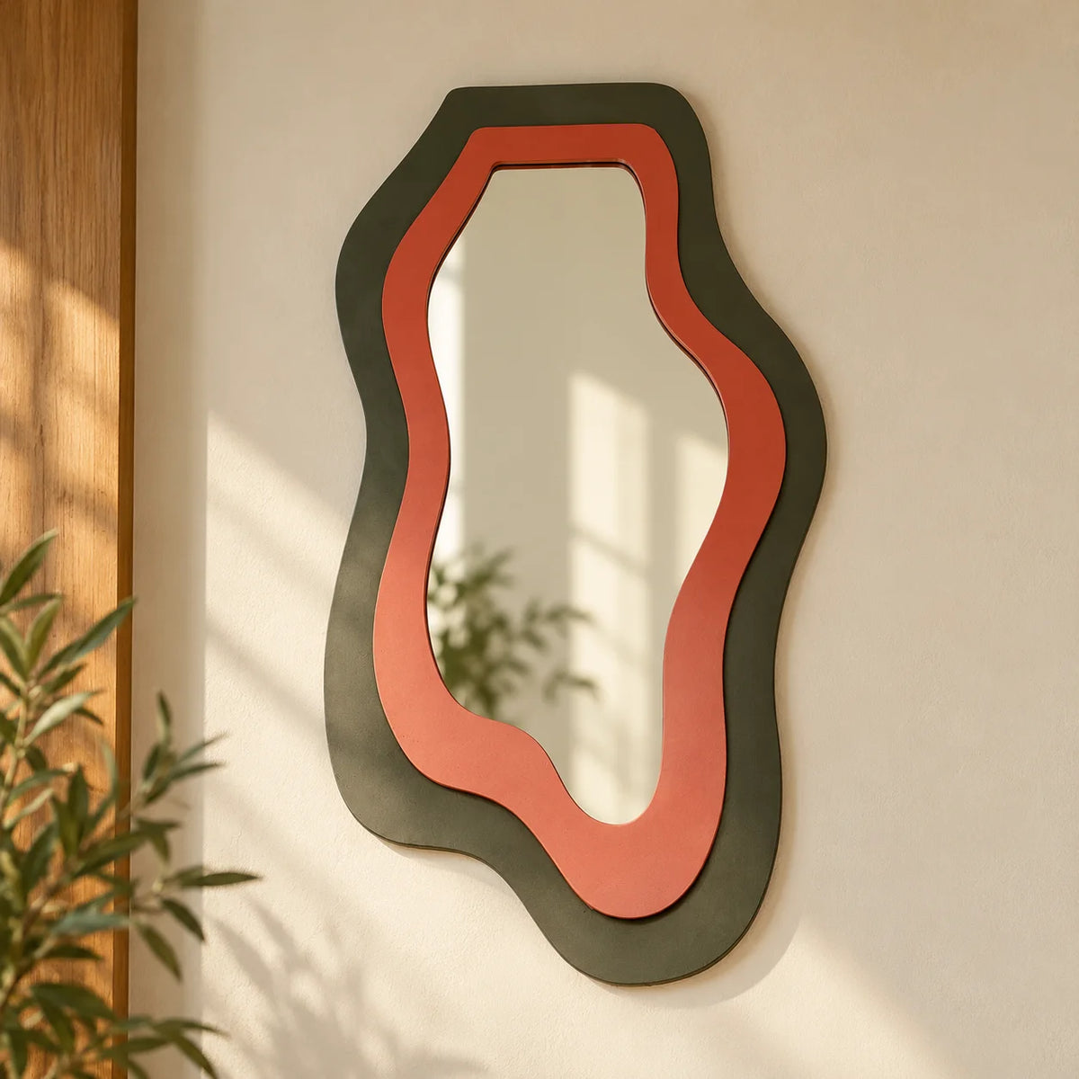 Cleo Designer Mirror | Decorative Wall Mirror for Home Decor | Modern Design Wall Mirrors