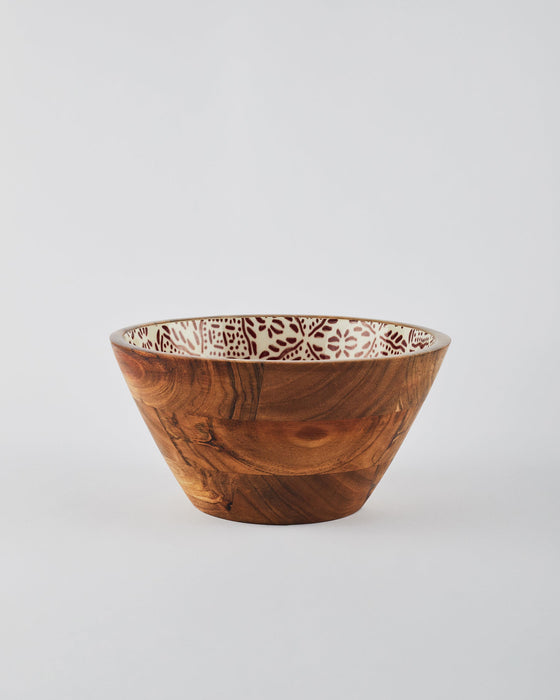 Tuli Wooden Salad Bowl