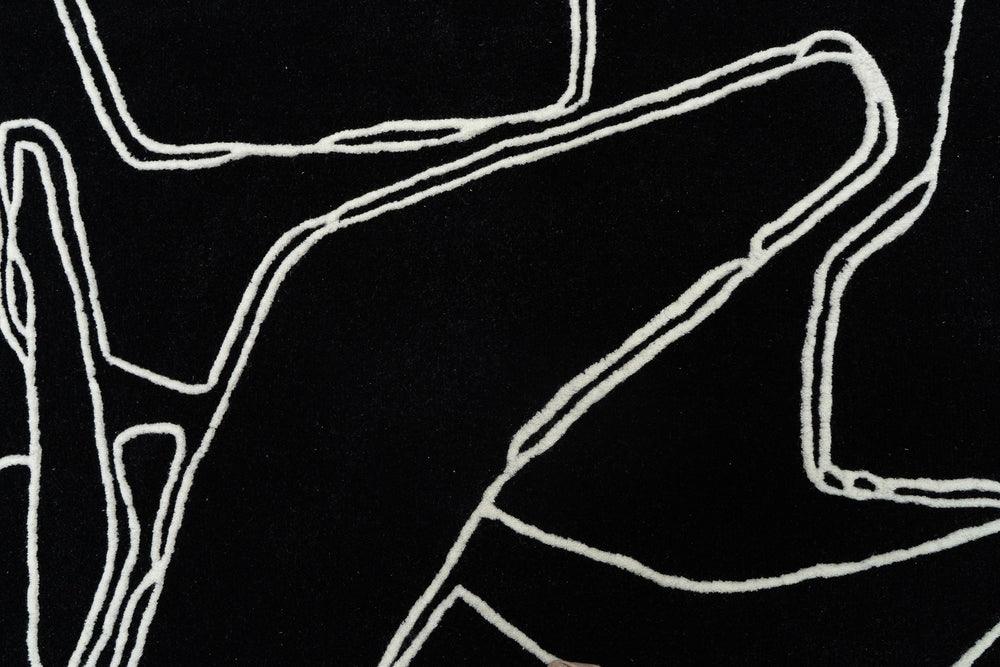 Mosaic Wool Rug -Floor Covering