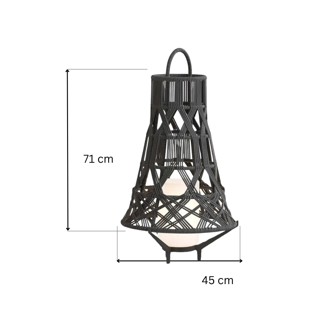 Madera Lantern Floor Lamp