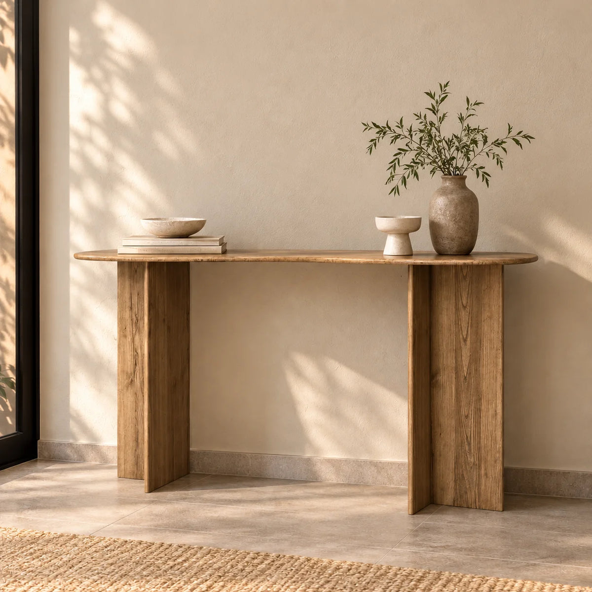 Keystone Wooden Console