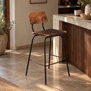 The Sieve Wicker Bar Stool