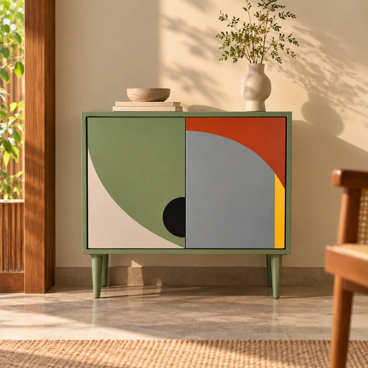 Sprig of Sage Storage Cabinet | Stylish Cupboard & Wardrobe