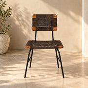 The Sieve Wicker Chair