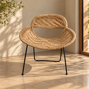 O Void Chair | Mild Steel ,Jute