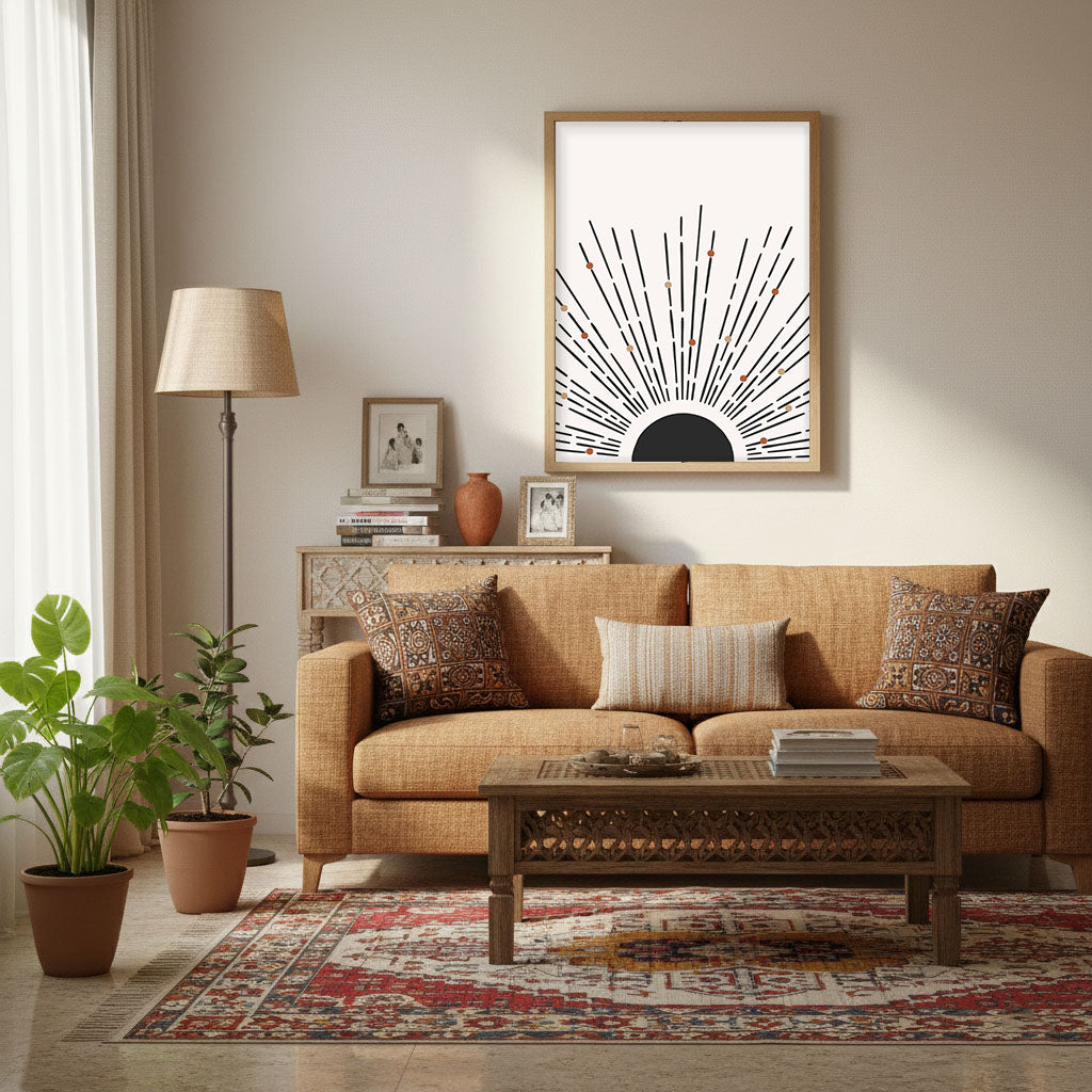 Raggio – Radiant Wall Painting
