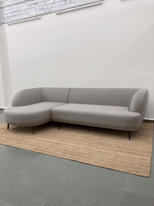 Lever sectional sofa